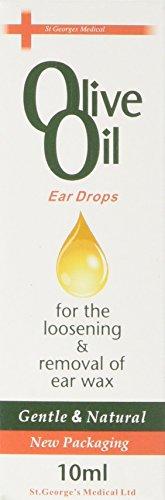 Olive Oil Ear Drops For The Loosening & Removal Of Ear Wax 10ml | The